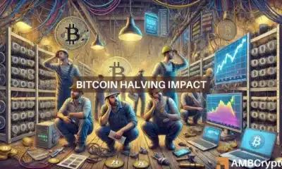 Bitcoin miners face tough times as halving cuts rewards by over 90%