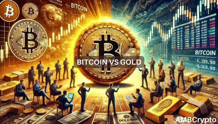 Bitcoin vs Gold: Will BTC beat precious metals in 2025?