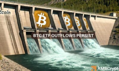 Bitcoin ETF outflows cross $288M amidst Labor Day's 'risk-off mode'