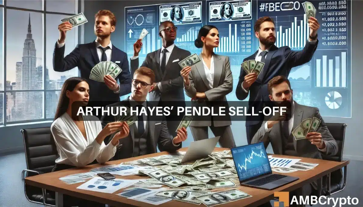 Mapping PENDLE's future as Arthur Hayes dumps $1 mln tokens