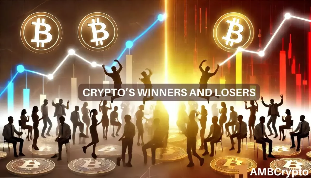 Crypto market's weekly winners and losers – STRK, HNT, DOGS, and ATOM