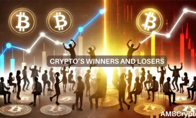 Crypto market's weekly winners and losers – STRK, HNT, DOGS, and ATOM