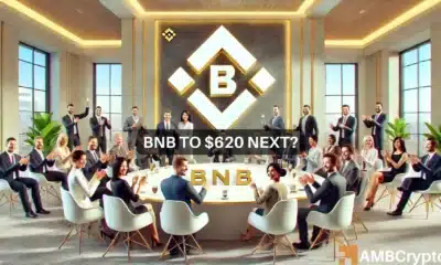 BNB breaks $600 - Can the altcoin reach $620 next?