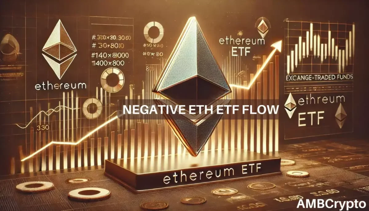 Ethereum ETF faces consecutive outflows despite price gains