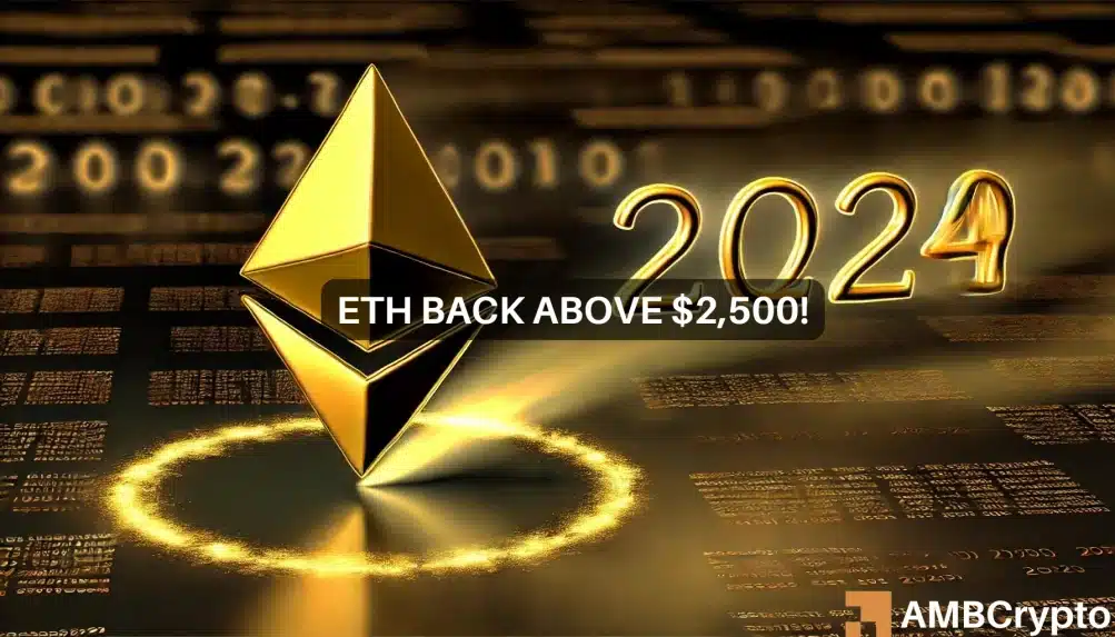 Will Ethereum’s momentum shift above $2,496 or continue to struggle?