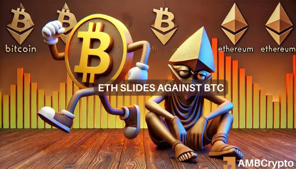 Ethereum vs Bitcoin - Explaining the 44% underperformance