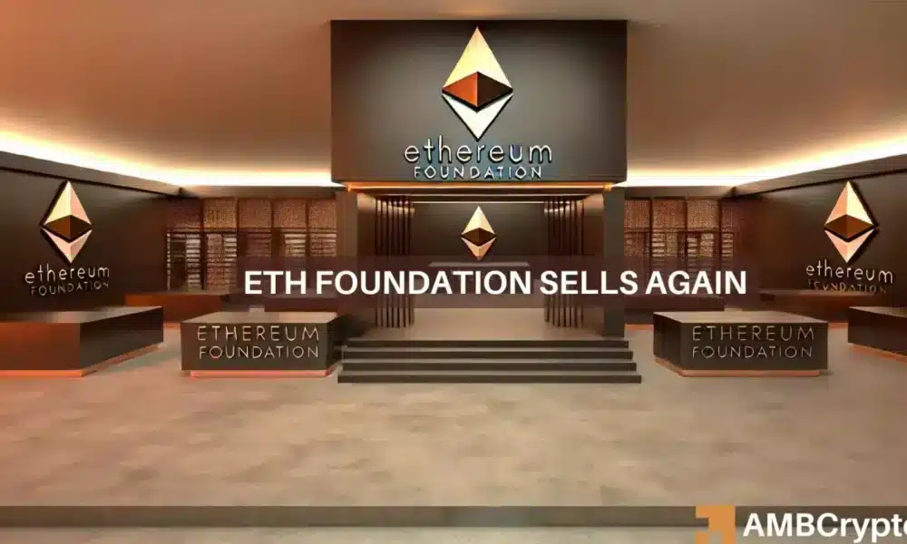 Assessing the market reaction after Ethereum Foundation’s 1000 ETH sale