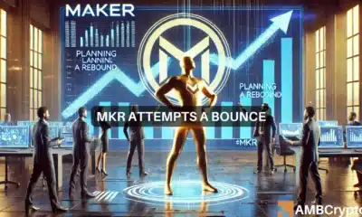 Maker price bounces from 9-month lows - What’s next for MKR?