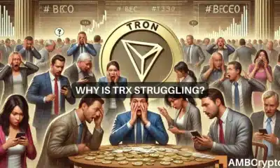 Analyzing Tron's network growth - A bearish sign for TRX?