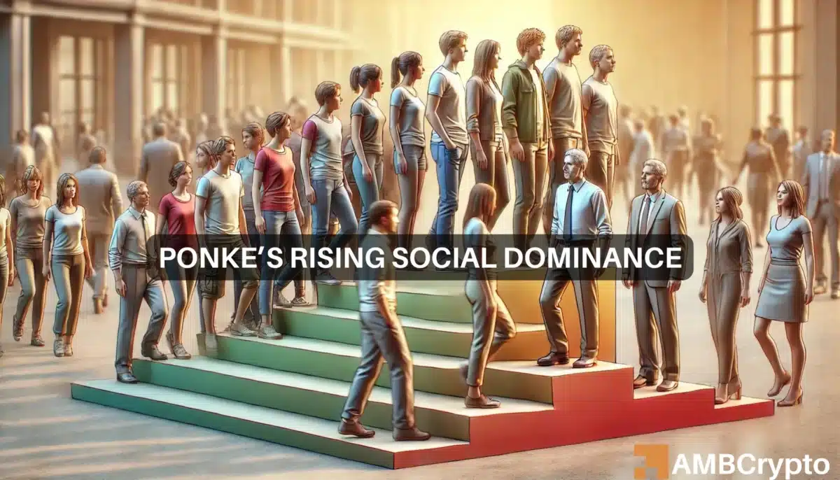 PONKE memecoin's social dominance surge: Enough to boost prices?