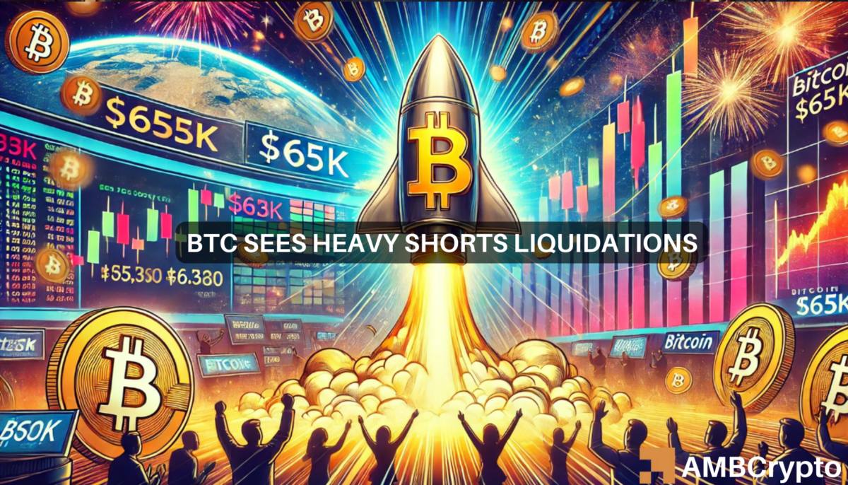 Bitcoin: How a massive short squeeze helped BTC pass $65K