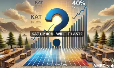 KAT up 40% - Will it last?