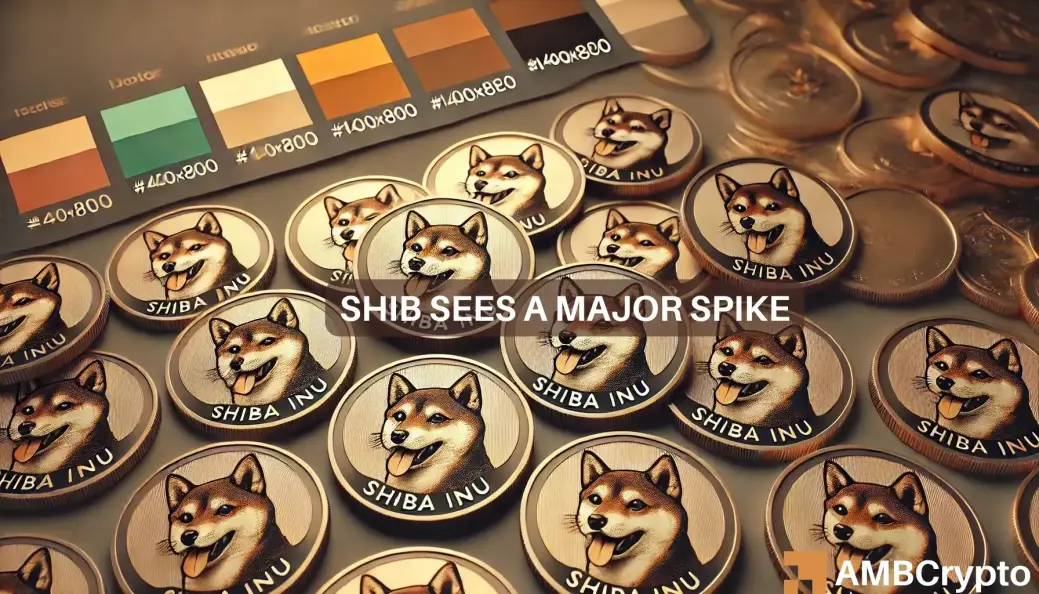 Shiba Inu gains over 20% in 24 hours, leads memecoin rally