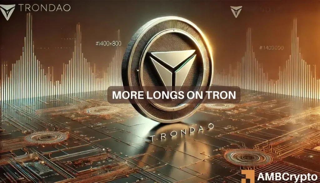 Here's why TRON holders are '237% confident' in TRX's price action