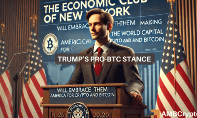 Trump's Bitcoin pledge - 'America to be the world's crypto capital'