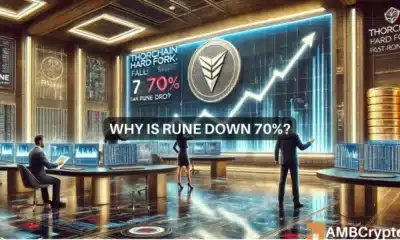 THORChain Hard Fork falls short - Can RUNE recover from its 70% drop?