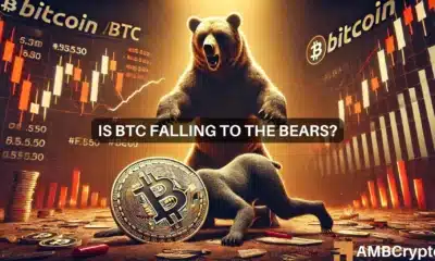 Bitcoin's bearish reversal? Analyst predicts BTC's drop based on THIS