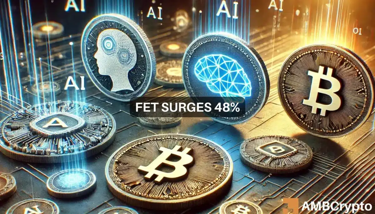 AI coin FET surges 48% in 2 weeks: What's behind this rise?