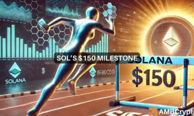 Will SOL break the $150 barrier? Solana's network activity holds the key