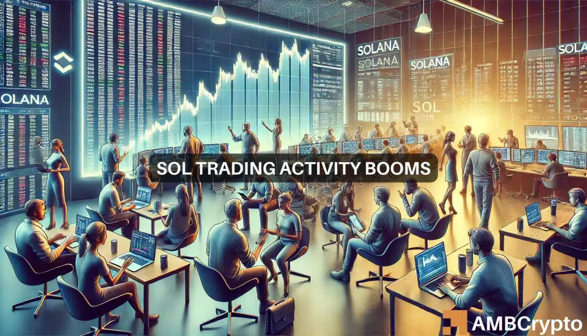 Solana activity booms - Will SOL's price follow suit?