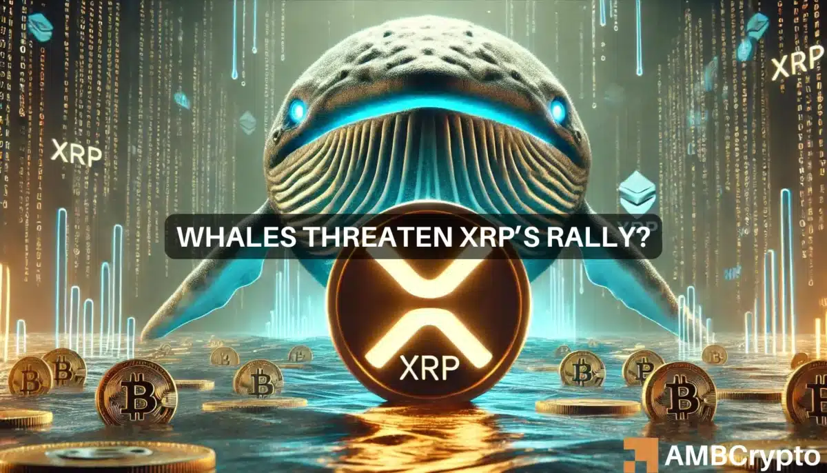 Whale sell-offs threaten XRP's rally despite bullish forecasts