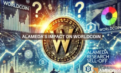 Worldcoin under pressure thanks to Alameda's sell-off - Here's why