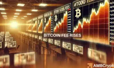 Bitcoin fees surge over 200% as Runes transactions drive network activity