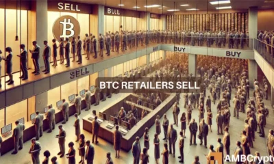 Bitcoin: Whales, retailers take different approaches as BTC struggles