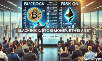 BlackRock: Bitcoin is 'gold alternative,' Ethereum a 'technology bet' - Why?