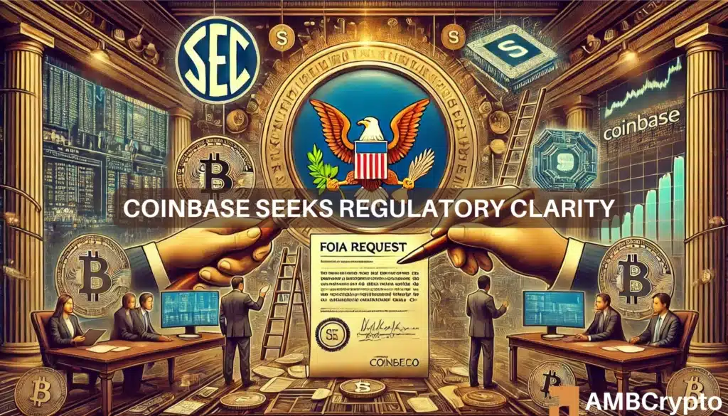 Coinbase seeks regulatory clarity