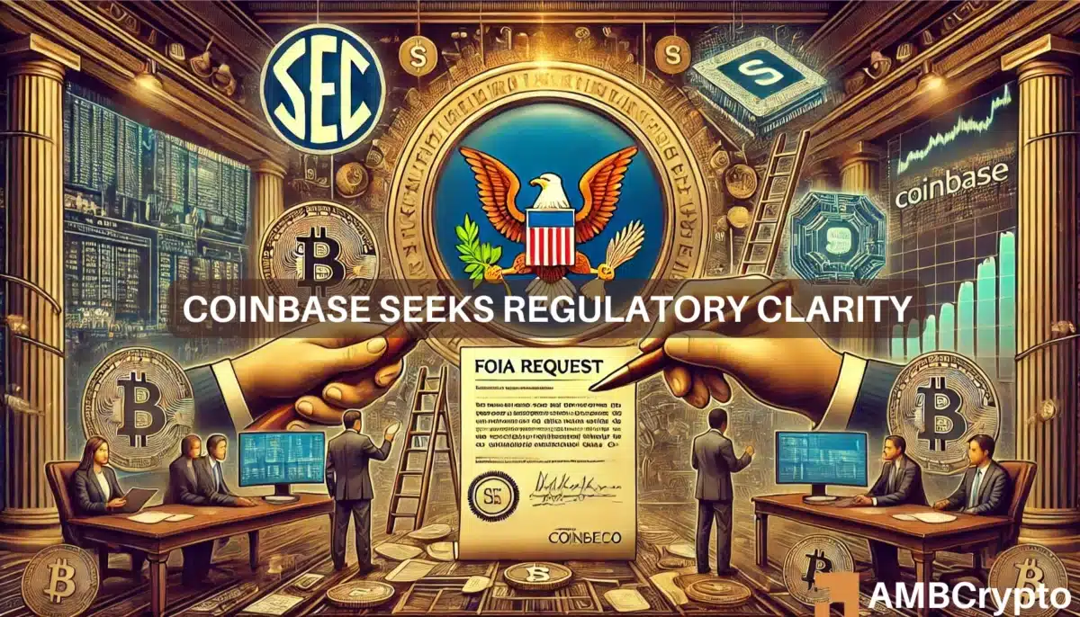 Coinbase seeks regulatory clarity