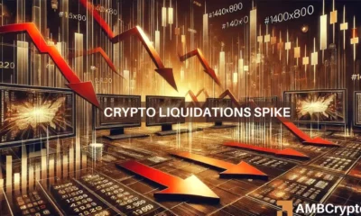 Crypto liquidations surge to $300 million - THIS group hit hardest