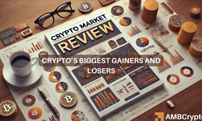 Crypto market's weekly winners and losers – SAFE, RAY, IMX, APE