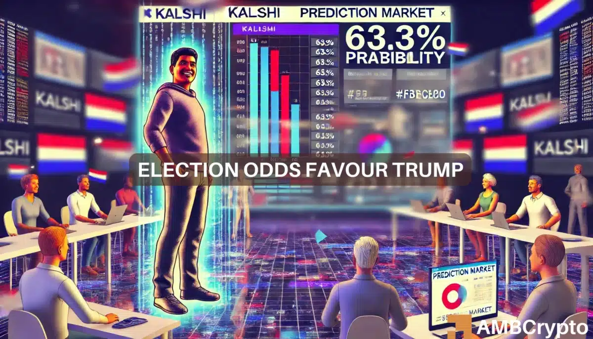 Election odds favor Trump