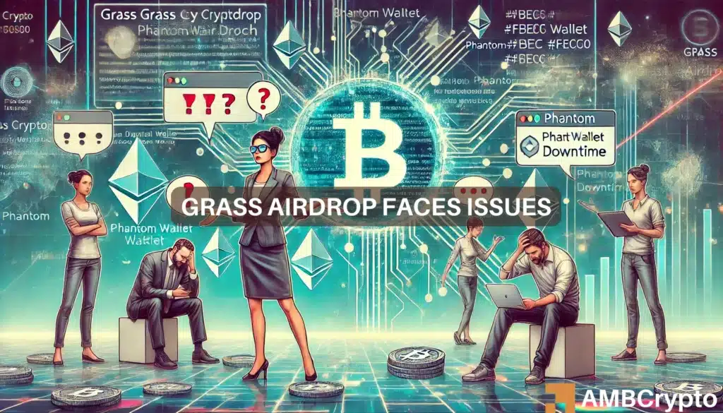 GRASS airdrop faces issues
