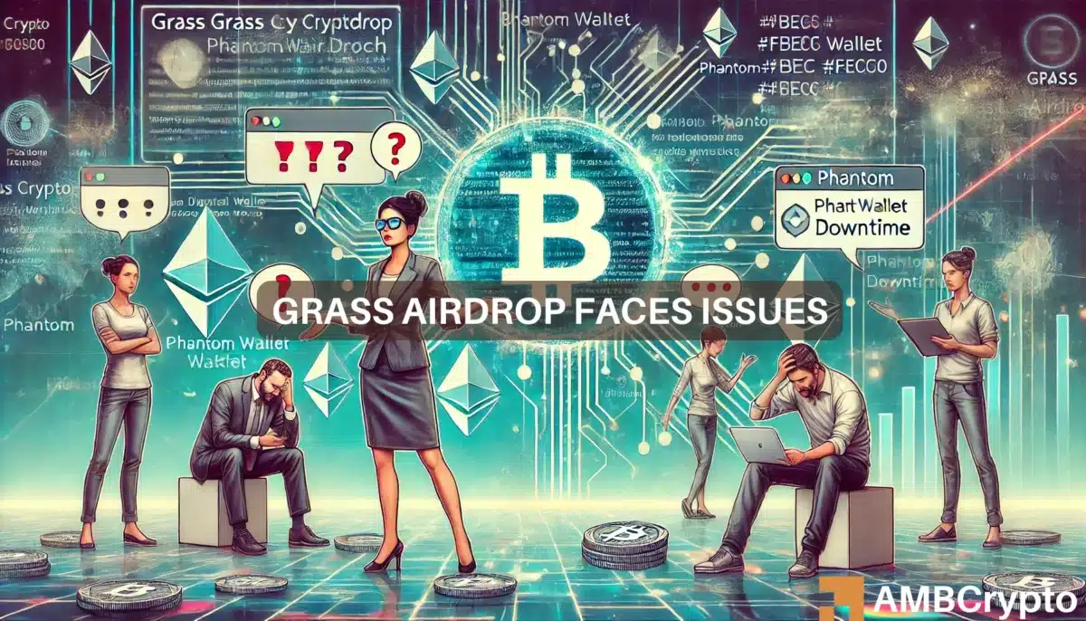 GRASS airdrop faces issues