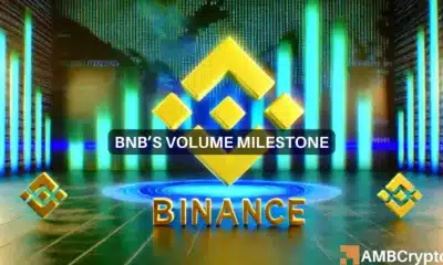 Binance trading volume hits historical $100 Trillion milestone: Impact on BNB?