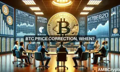 Why Bitcoin might see a correction despite the recent surge