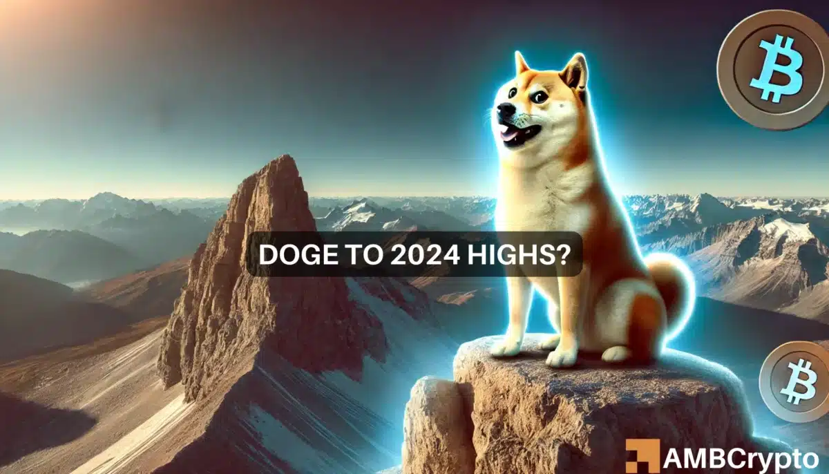 Dogecoin's bullish crossover: Can DOGE reach 2024 highs?