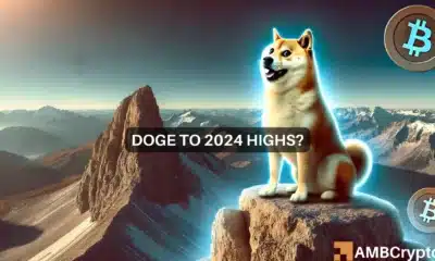 Dogecoin's bullish crossover: Can DOGE reach 2024 highs?