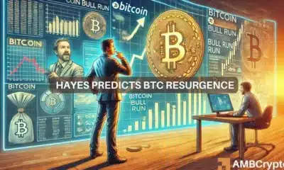 Hayes predicts BTC resurgence