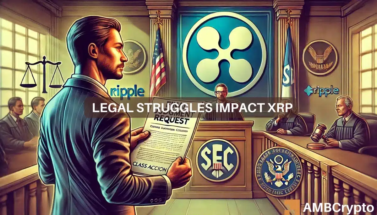 Legal struggles impact XRP