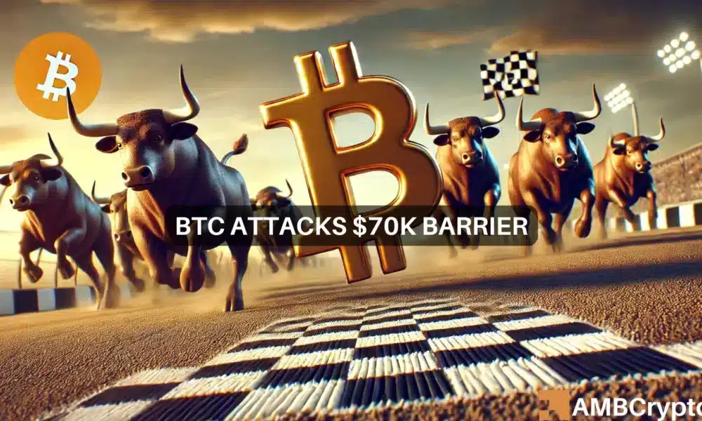 Bitcoin attacks $70K zone: Is a new BTC ATH on the horizon?