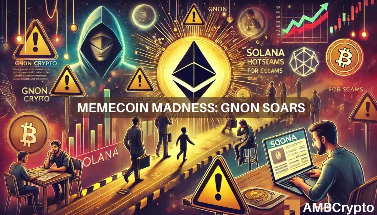 Memecoin madness: GNON soars