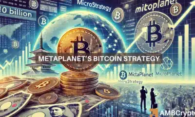 Metaplanet's ¥10B Bitcoin acquisitions helps it gain 644% YTD