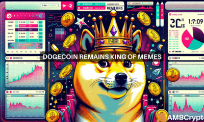 Dogecoin’s market dominance hits 1% - Thank you whales, but what's next?