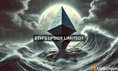 Ethereum: THIS may limit ETH's potential upside