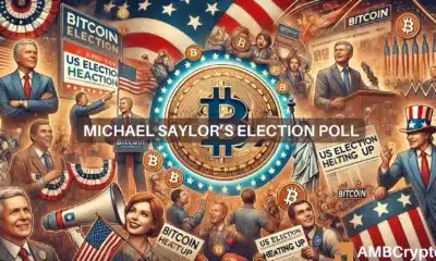 Michael Saylor's election poll