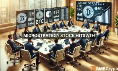 Microstrategy stock hits ATH