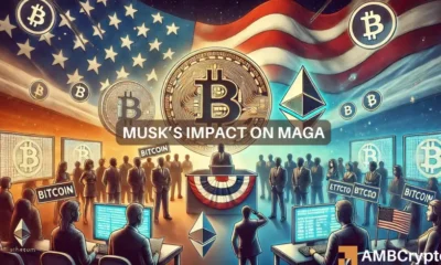 Dark MAGA coin boosted to $0.0004: How Elon Musk helped